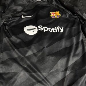 Nike FC Barcelona Black Jersey